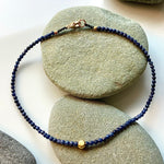 One of a Kind Sapphires with 18K Gold Bracelets