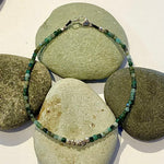 One of a Kind Faceted Square Cut Emerald Bracelets
