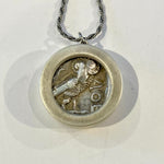 Silver Tetra Drachma of Pallas Athena Coin Necklaces
