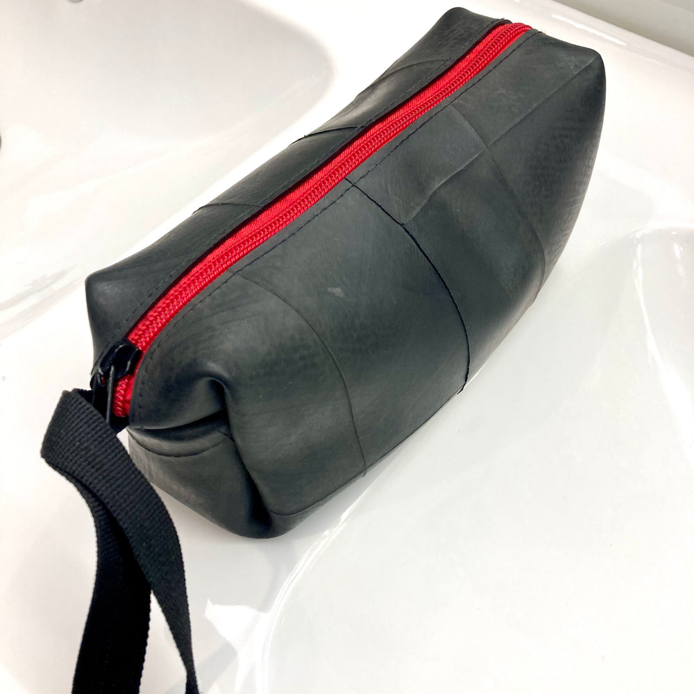 Fair Trade Recycled Truck Inner Tube Dopp Bags