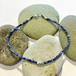 One of a Kind Faceted Square Cut Sapphire Bracelets