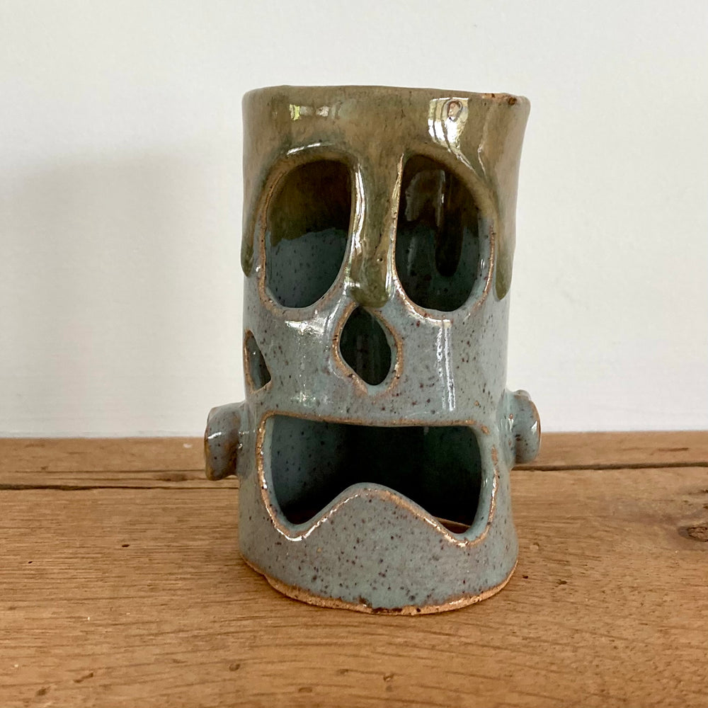 Herman Munster Monster Ceramic Luminary – ArcadiaPTown