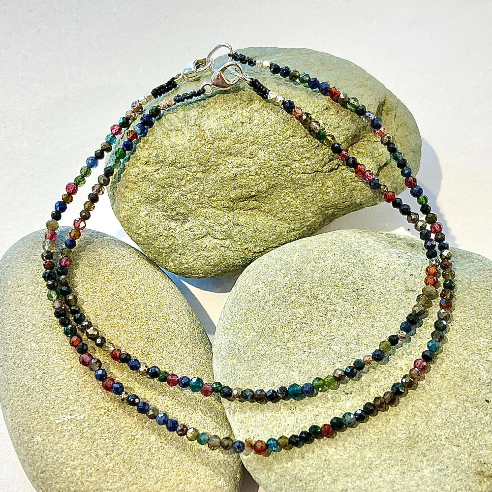 One of a Kind Faceted Multistone Bracelets