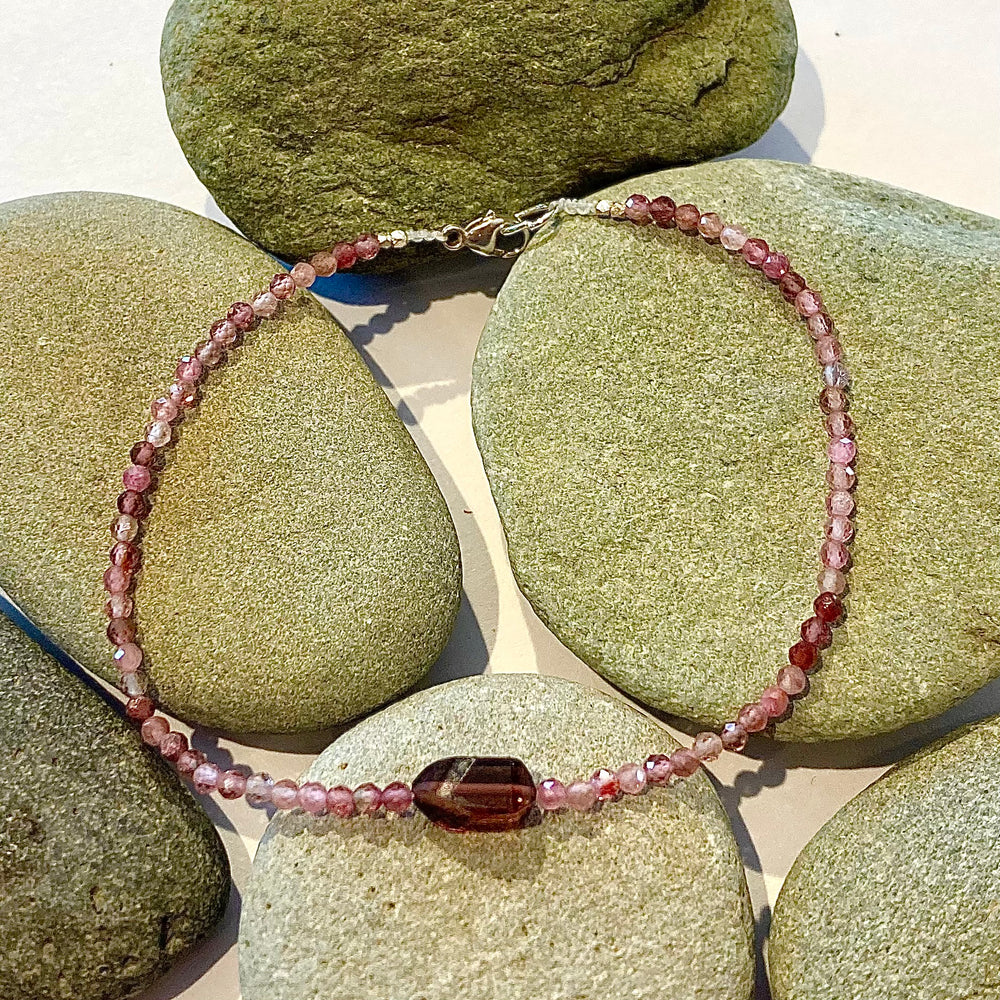 One of a Kind Faceted Tourmaline Bracelets