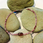 One of a Kind Faceted Tourmaline Bracelets