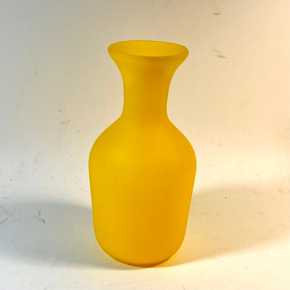 Satin Glass Bud Vases