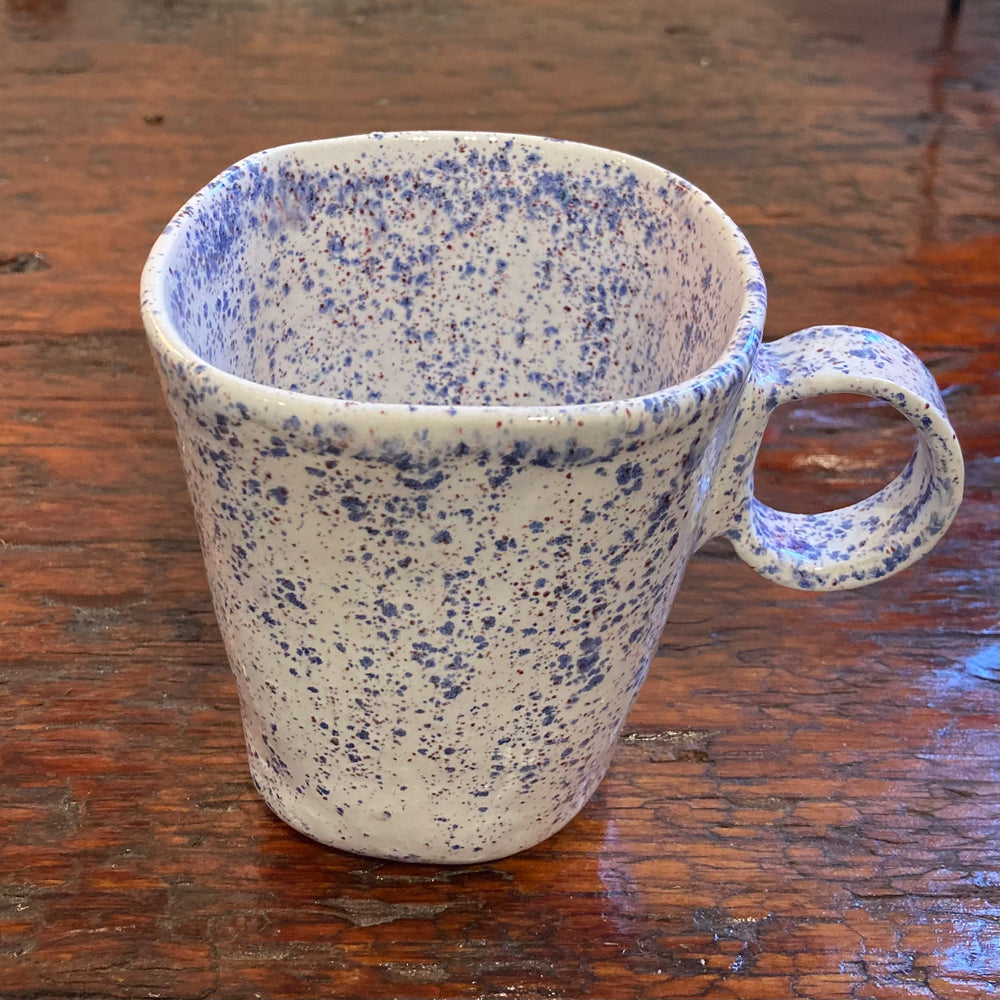 Splatter Square Earthenware Mugs