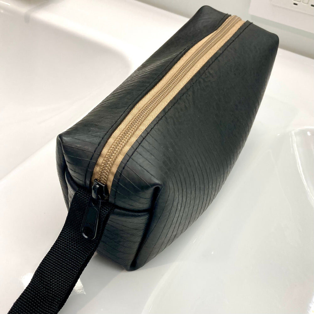 Fair Trade Recycled Truck Inner Tube Dopp Bags
