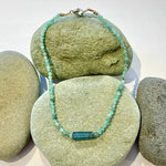 One of a Kind Faceted Emerald Bracelets