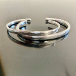 Hammered Sterling Silver Cuffs