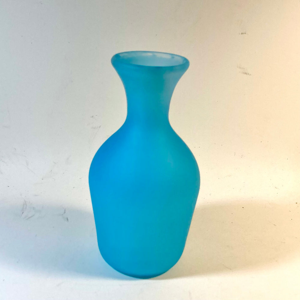 Satin Glass Bud Vases