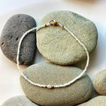 One of a Kind Aquamarines with Diamond and 18K Gold Bracelet