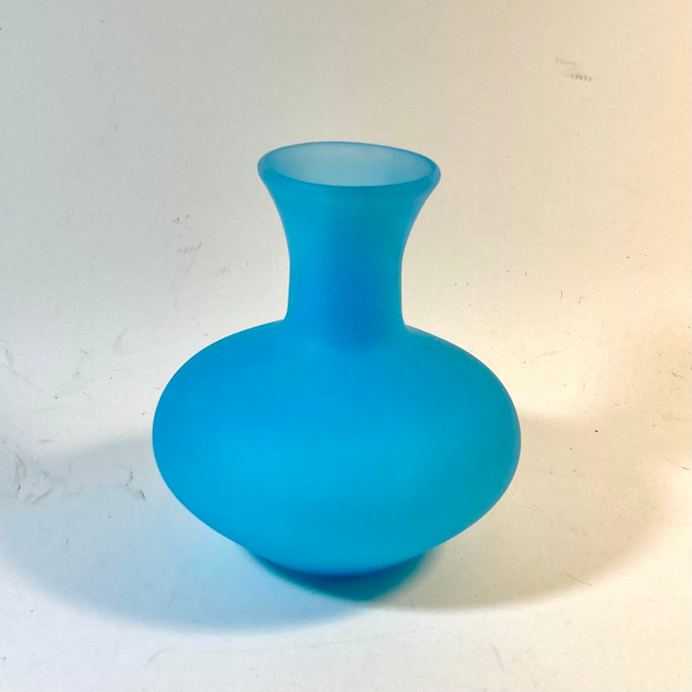 Satin Glass Bud Vases