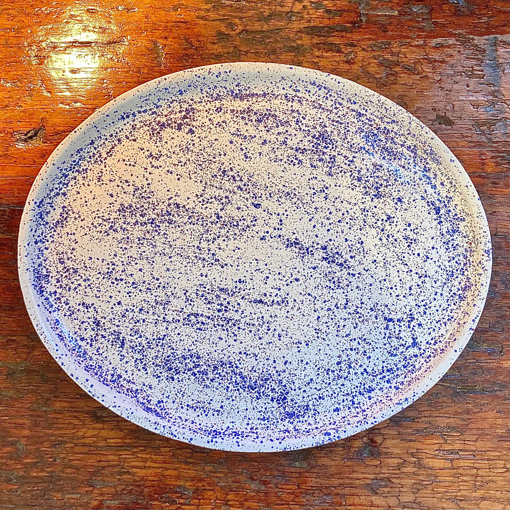 Splatter Oval Earthenware Servers