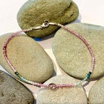 One of a Kind Faceted Tourmaline Bracelets