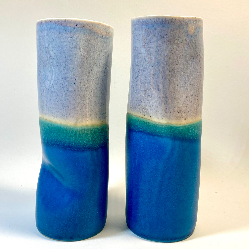 Slipcast Porcelain Vases from England