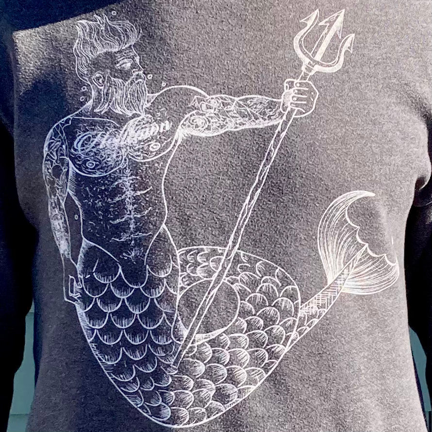Helltown Merman Pullover Sweatshirt
