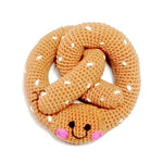 Fair Trade Organic Cotton Pretzel Baby Rattle