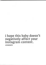 Instagram Content New Baby Card