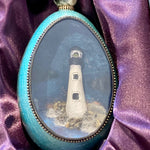 Safe Harbor Goose Egg Ornament with LED Light