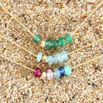 Candy Bead 18K Gold Necklaces