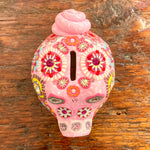 Porcelain Piggy Banks Inlaid with Swarovski Crystals