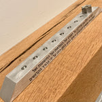 HaNerot HaLalu Brushed Pewter Hanukkah Menorah