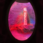 Pilgrim Monument Egg Ornament with LED Light