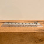 HaNerot HaLalu Brushed Pewter Hanukkah Menorah