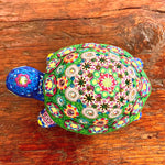 Porcelain Turtle Box Inlaid with Swarovski Crystals