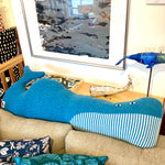 Lambswool Whale Bolster from England