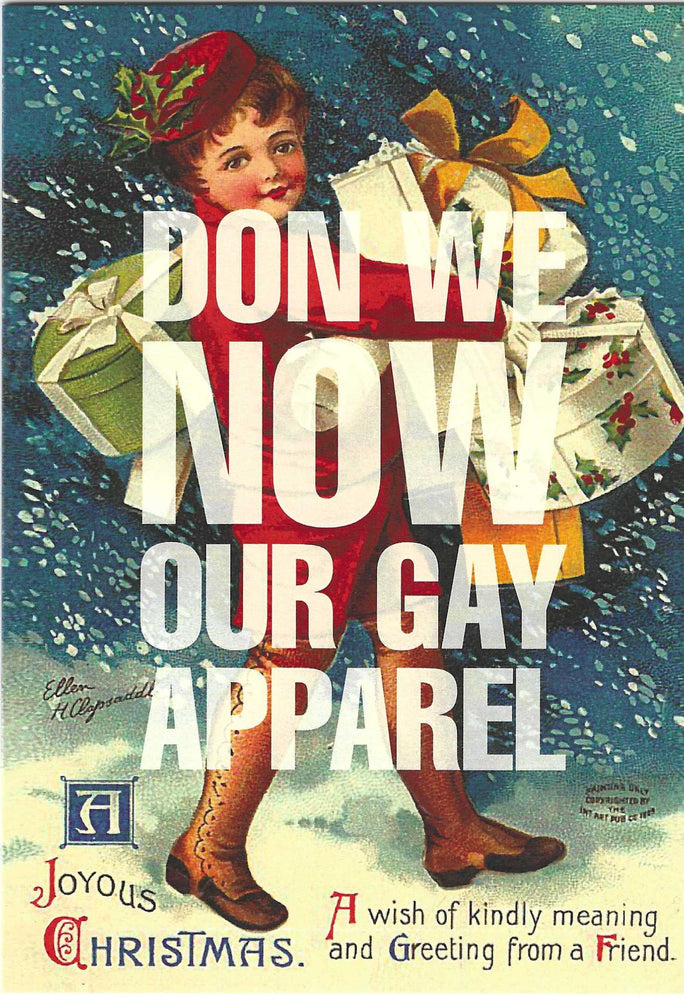 Don We Now Our Gay Apparel Holiday Card