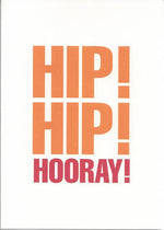 Hip! Hip! Hooray! Card