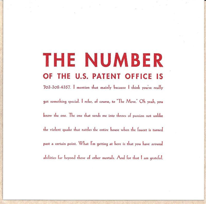 The Number Card
