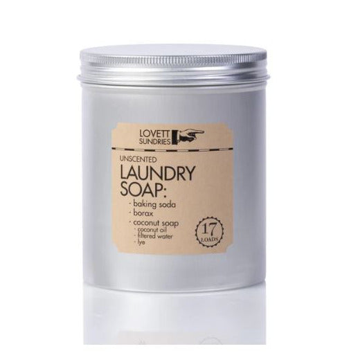 Lovett Sundries Unscented Laundry Powder