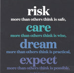 Cadet Maxim "Risk More than Others" Card