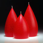 Bright Red Pillars