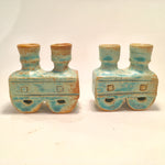 Green Whistle Train Hanukkah Menorah