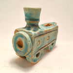 Green Whistle Train Hanukkah Menorah