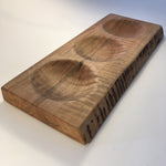 16" Ash Chip and Dip Server