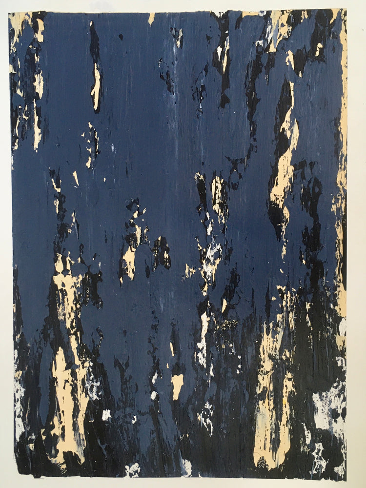 Abstract Acrylic Paintings on Paper by Erin McGillivray