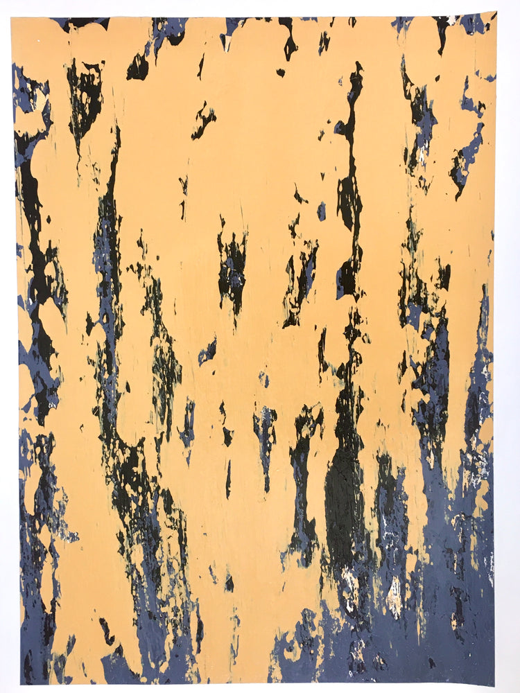 Abstract Acrylic Paintings on Paper by Erin McGillivray