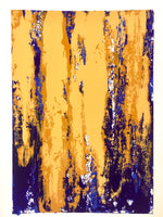 Abstract Acrylic Paintings on Paper by Erin McGillivray