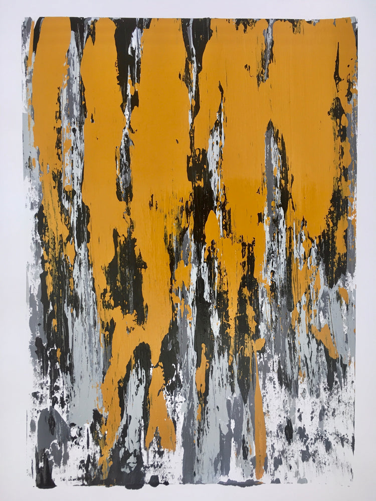 Abstract Acrylic Paintings on Paper by Erin McGillivray