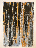 Abstract Acrylic Paintings on Paper by Erin McGillivray