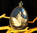 Seven Swans a Swimming Duck Egg Ornament