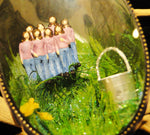 Eight Maids a Milking Goose Egg Ornament