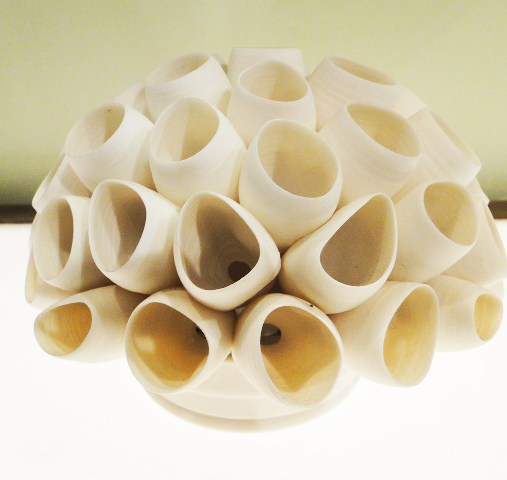 Funnels Porcelain Tealight Holder