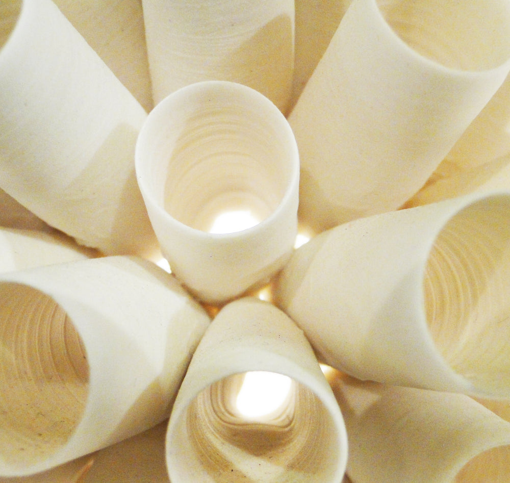 Tubes Porcelain Tealight Holder