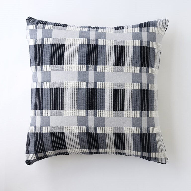 Loomed Cotton Trellis Pillows